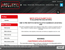Tablet Screenshot of msplanet.sk